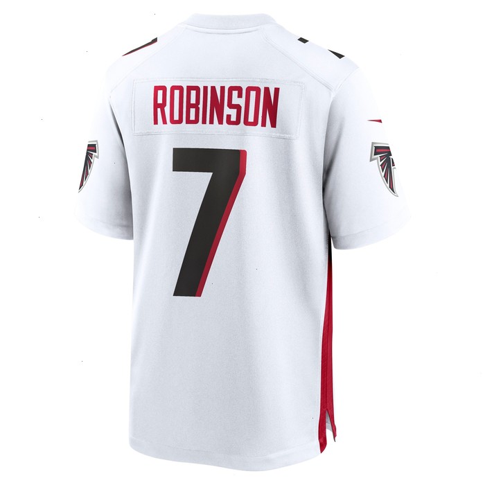 Bijan Robinson Atlanta Falcons Nike 2023 NFL Draft First Round Pick Game Jersey - White