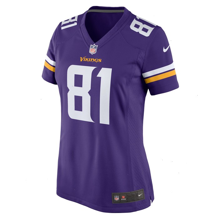 Bisi Johnson Minnesota Vikings Nike Women's Game Jersey - Purple