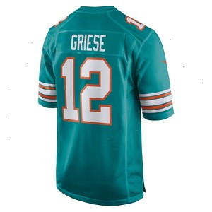 Bob Griese Miami Dolphins Nike Retired Player Jersey - Aqua