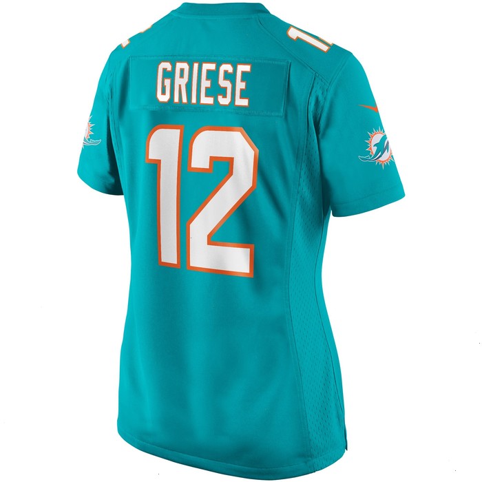 Bob Griese Miami Dolphins Nike Women's Game Retired Player Jersey - Aqua