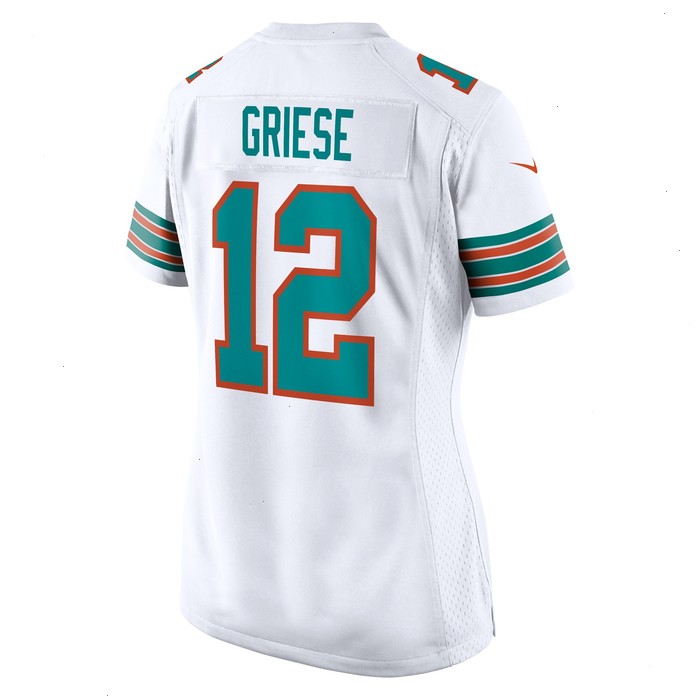 Bob Griese Miami Dolphins Nike Women's Retired Player Jersey - White