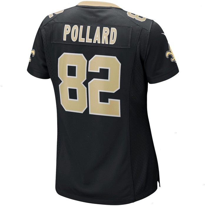 Bob Pollard New Orleans Saints Nike Women's Game Retired Player Jersey - Black