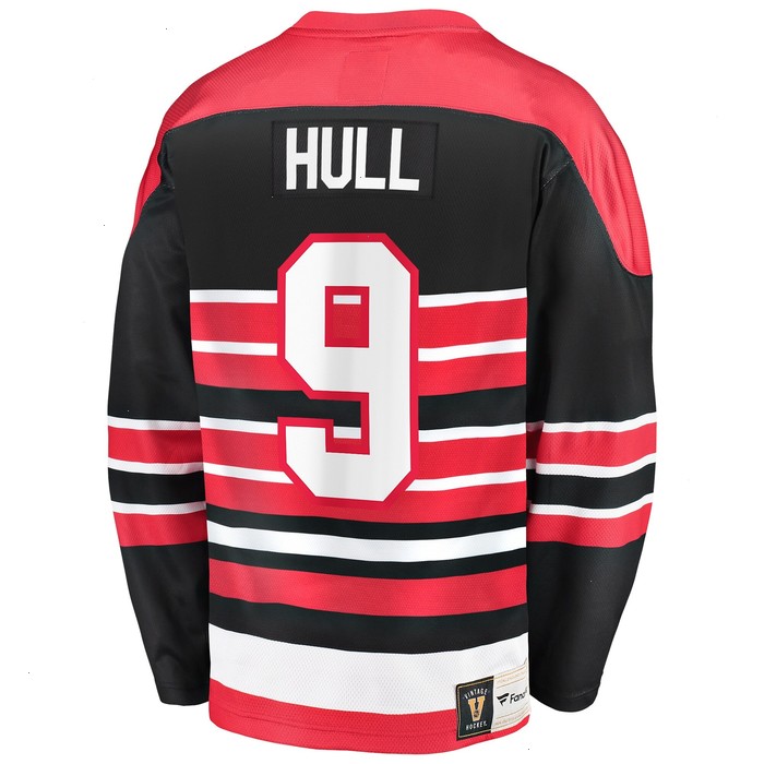 Bobby Hull Chicago Blackhawks Fanatics Branded Premier Breakaway Retired Player Jersey - Red