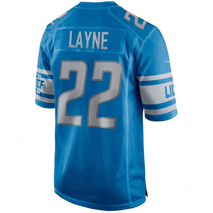 Bobby Layne Detroit Lions Nike Game Retired Player Jersey - Blue