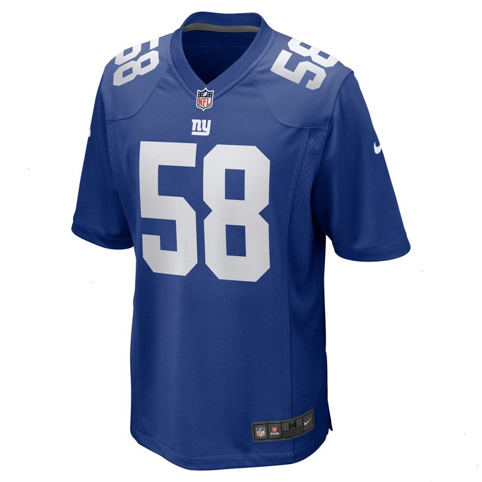 Bobby Okereke New York Giants Nike Game Player Jersey - Royal