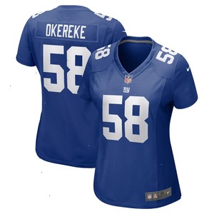 Bobby Okereke New York Giants Nike Women's Game Player Jersey - Royal