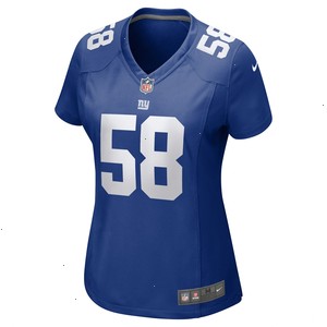 Bobby Okereke New York Giants Nike Women's Game Player Jersey - Royal