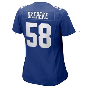 Bobby Okereke New York Giants Nike Women's Game Player Jersey - Royal