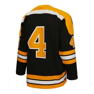 Bobby Orr Boston Bruins Mitchell & Ness 1971/72 Blue Line Player Jersey - Black