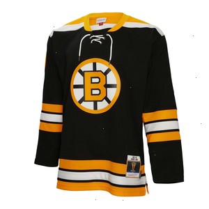 Bobby Orr Boston Bruins Mitchell & Ness Big & Tall 1971 Blue Line Player Jersey - Black