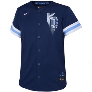 Bobby Witt Jr. Kansas City Royals Nike Toddler 2022 City Connect Replica Player Jersey - Navy