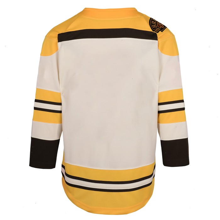 Boston Bruins Youth 100th Anniversary Premier Jersey - Cream