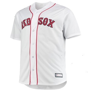 Boston Red Sox Big & Tall Home Replica Team Jersey - White