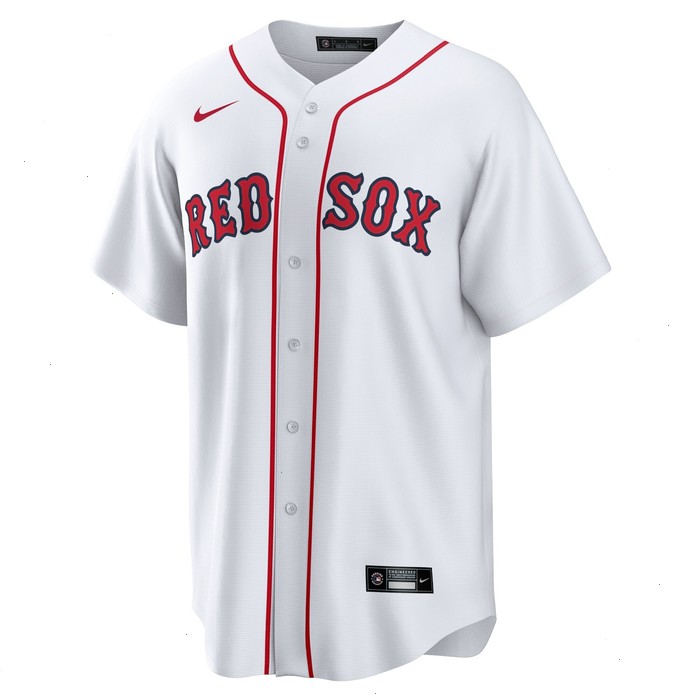 Boston Red Sox Nike Home Blank Replica Jersey - White