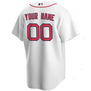 Boston Red Sox Nike Home Replica Custom Jersey - White