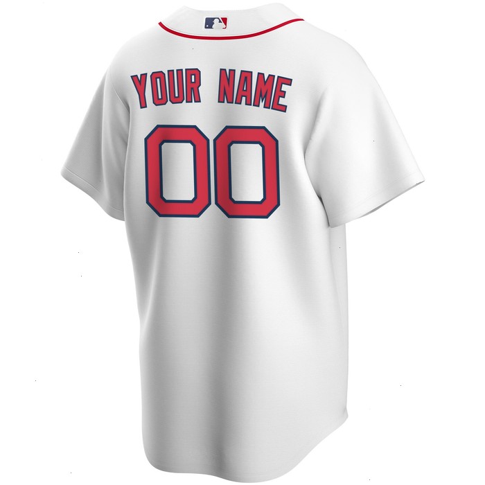 Boston Red Sox Nike Home Replica Custom Jersey - White