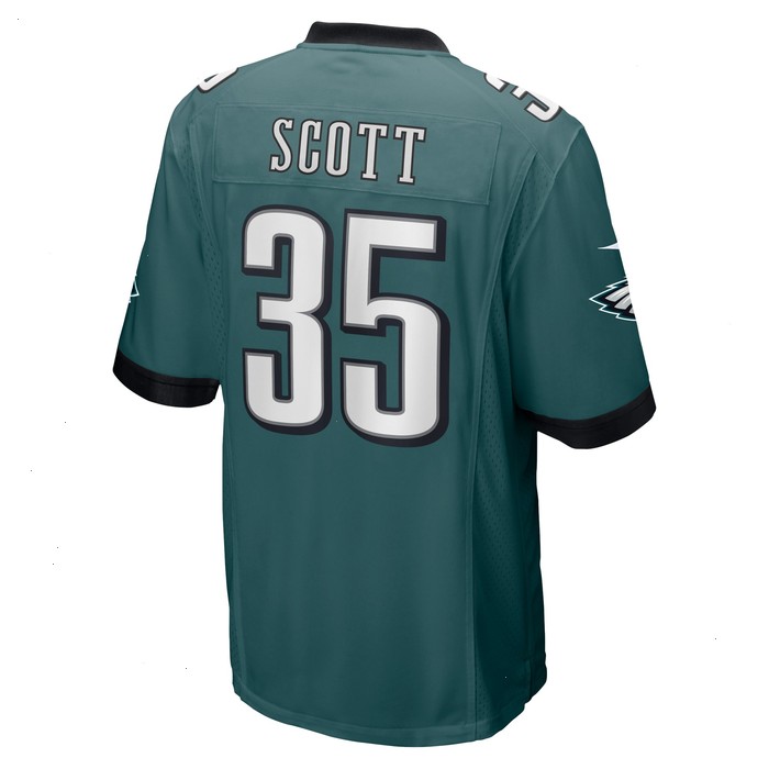 Boston Scott Philadelphia Eagles Nike Game Jersey - Midnight Green