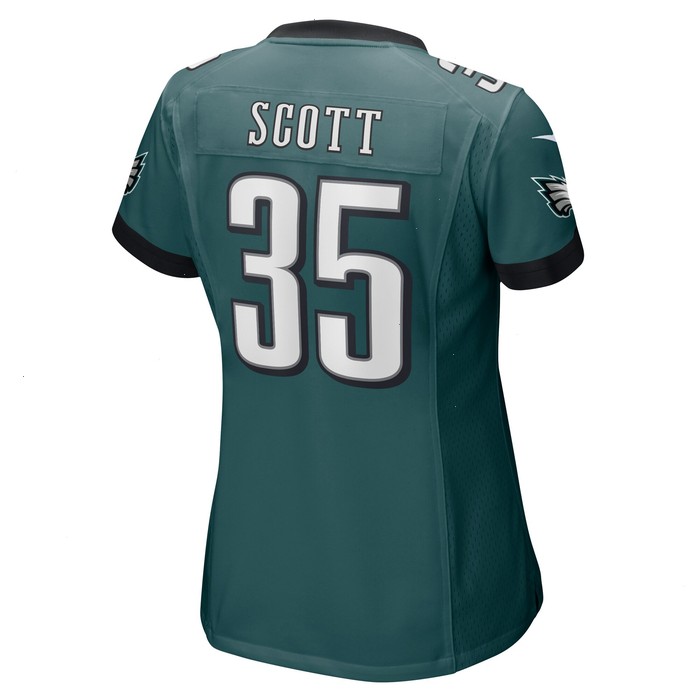 Boston Scott Philadelphia Eagles Nike Women's Game Jersey - Midnight Green