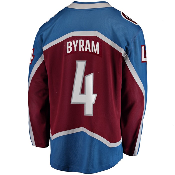 Bowen Byram Colorado Avalanche Fanatics Branded Home Breakaway Player Jersey - Maroon