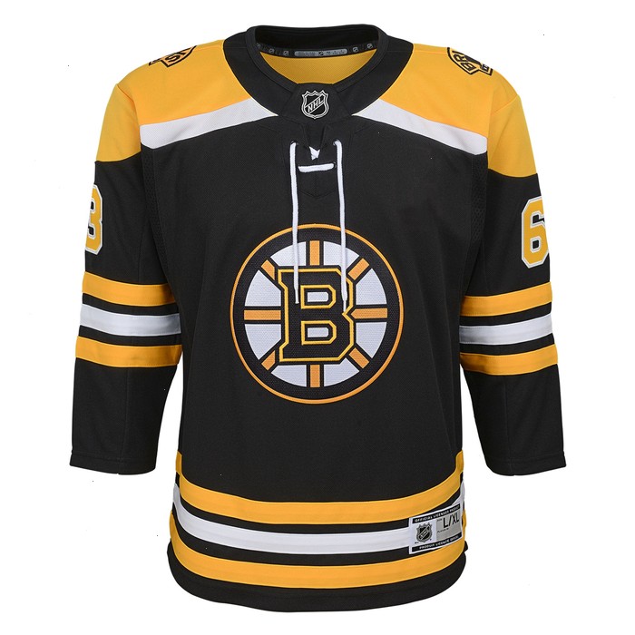 Brad Marchand Boston Bruins Youth Home Premier Player Jersey - Black