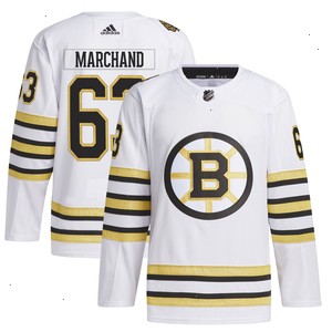 Brad Marchand Boston Bruins adidas Primegreen Authentic Pro Player Jersey - White