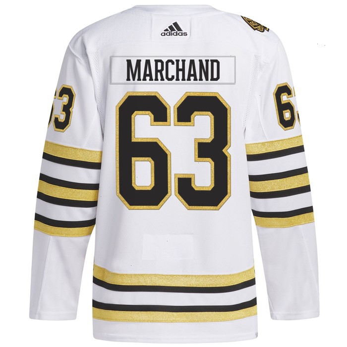 Brad Marchand Boston Bruins adidas Primegreen Authentic Pro Player Jersey - White