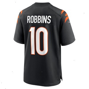 Brad Robbins Cincinnati Bengals Nike Team Game Jersey - Black