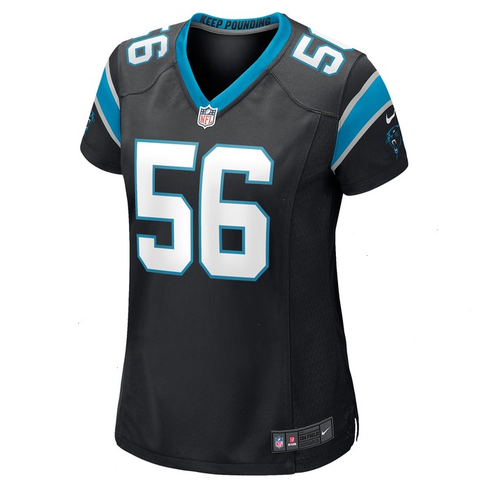 Bradley Bozeman Carolina Panthers Nike Women's Game Player Jersey - Black