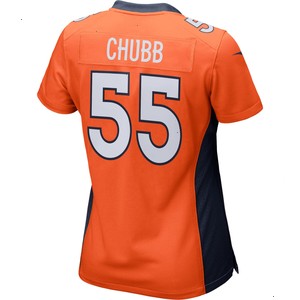 Bradley Chubb Denver Broncos Nike Women's Game Player Jersey - Orange