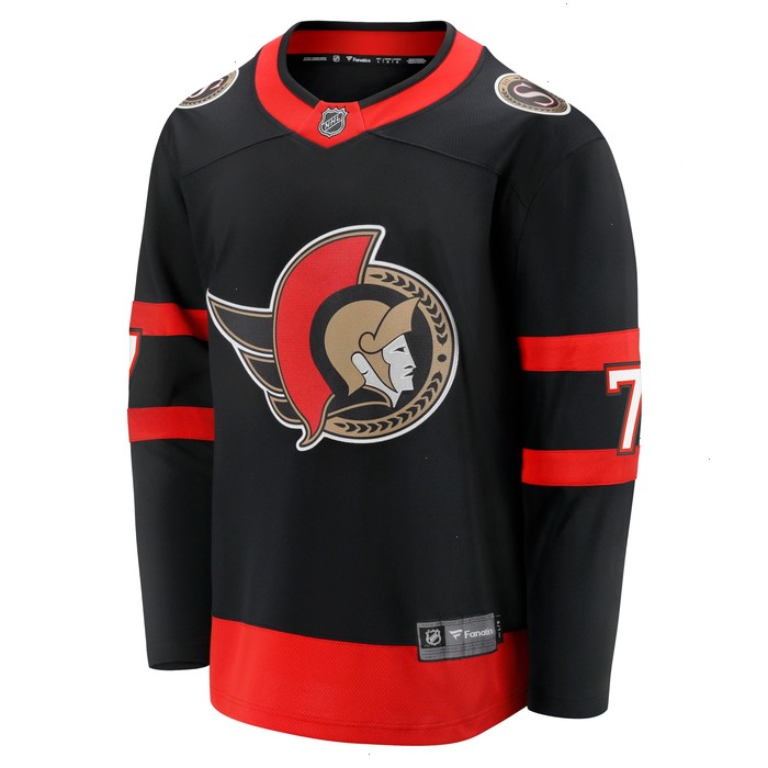 Brady Tkachuk Ottawa Senators Fanatics Branded Home Breakaway Jersey - Black