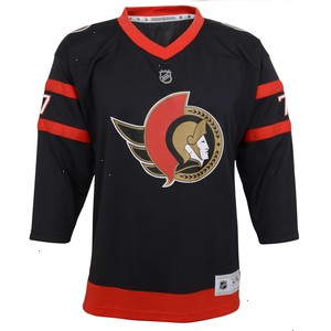 Brady Tkachuk Ottawa Senators Youth 2020/21 Home Replica Player Jersey - Black