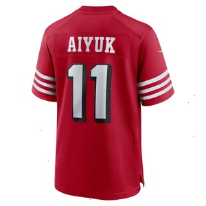 Brandon Aiyuk San Francisco 49ers Nike Alternate Game Jersey - Scarlet