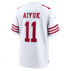 Brandon Aiyuk San Francisco 49ers Nike Player Game Jersey - White