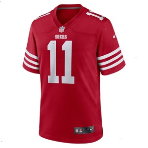 Brandon Aiyuk San Francisco 49ers Nike Team Player Game Jersey - Scarlet