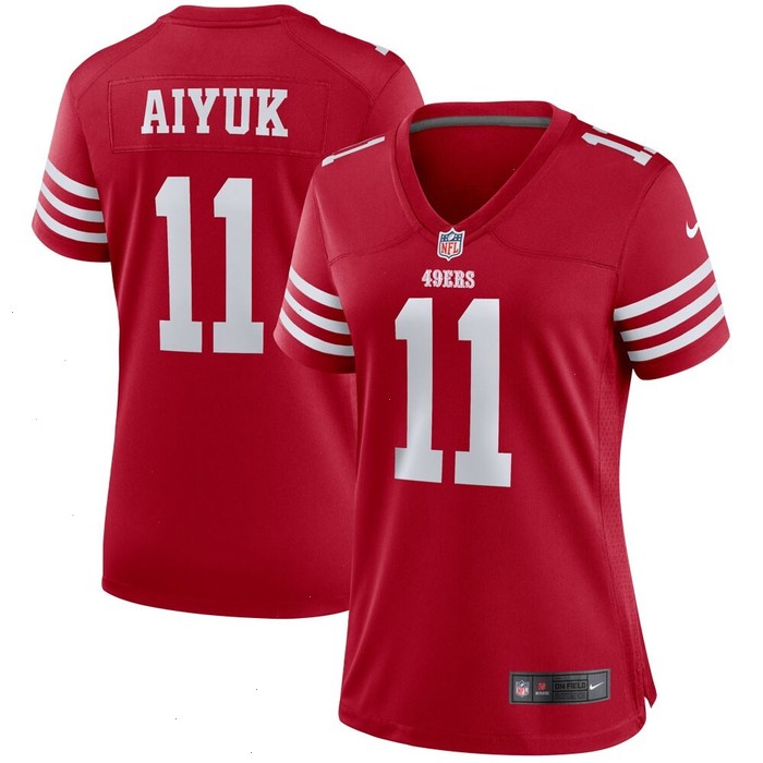 Brandon Aiyuk San Francisco 49ers Nike Women's Player Jersey - Scarlet