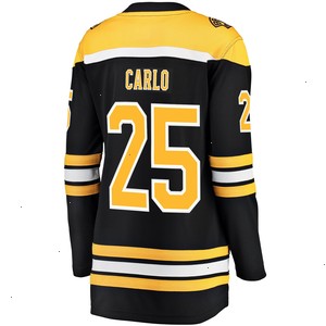 Brandon Carlo Boston Bruins Fanatics Branded Women's Breakaway Player Jersey - Black