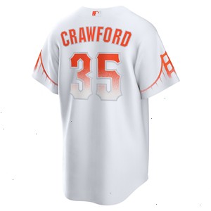 Brandon Crawford San Francisco Giants Nike City Connect Replica Player Jersey - White