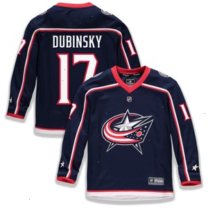 Brandon Dubinsky Columbus Blue Jackets Fanatics Branded Youth Home Replica Player Jersey - Navy