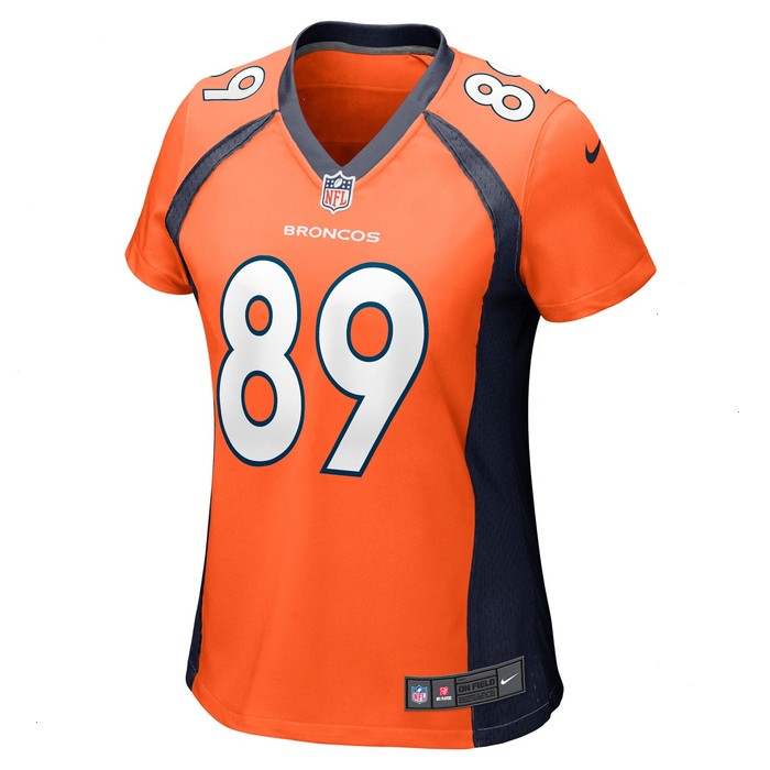 Brandon Johnson Denver Broncos Nike Women's Game Player Jersey - Orange