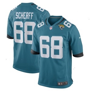 Brandon Scherff Jacksonville Jaguars Nike Game Player Jersey - Teal