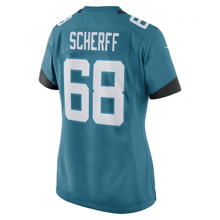 Brandon Scherff Jacksonville Jaguars Nike Women's Game Player Jersey - Teal