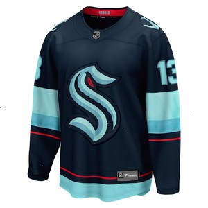 Brandon Tanev Seattle Kraken Fanatics Branded Home Premier Breakaway Player Jersey - Deep Sea Blue