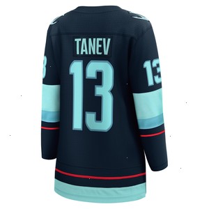 Brandon Tanev Seattle Kraken Fanatics Branded Women's Home Breakaway Player Jersey - Navy