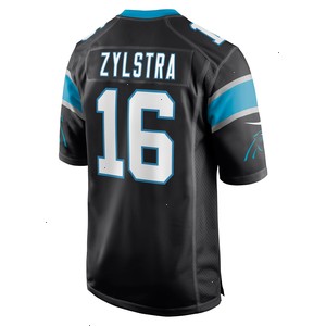 Brandon Zylstra Carolina Panthers Nike Game Jersey - Black