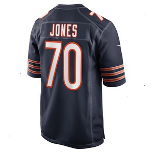 Braxton Jones Chicago Bears Nike Game Player Jersey - Navy