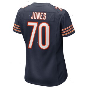 Braxton Jones Chicago Bears Nike Women's Game Player Jersey - Navy