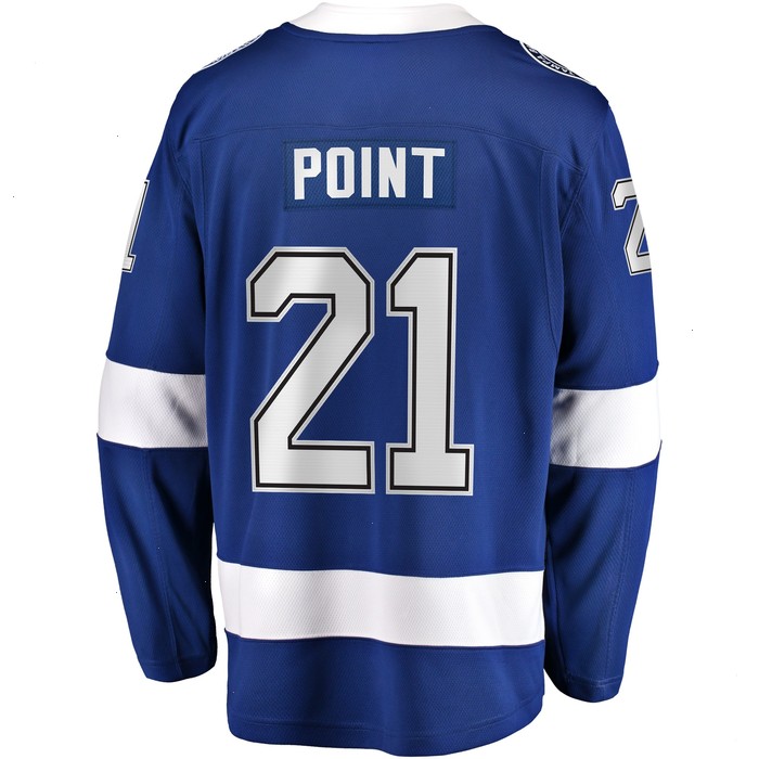 Brayden Point Tampa Bay Lightning Fanatics Branded Home Premier Breakaway Player Jersey - Blue