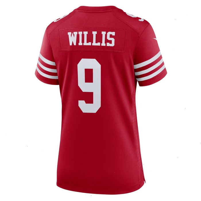 Brayden Willis San Francisco 49ers Nike Women's Team Game Jersey - Scarlet