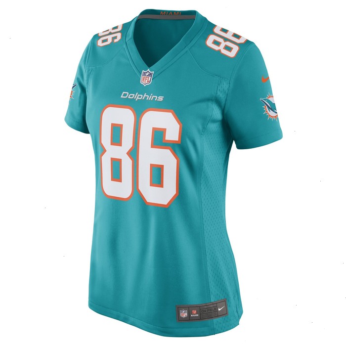 Braylon Sanders Miami Dolphins Nike Women's Game Player Jersey - Aqua