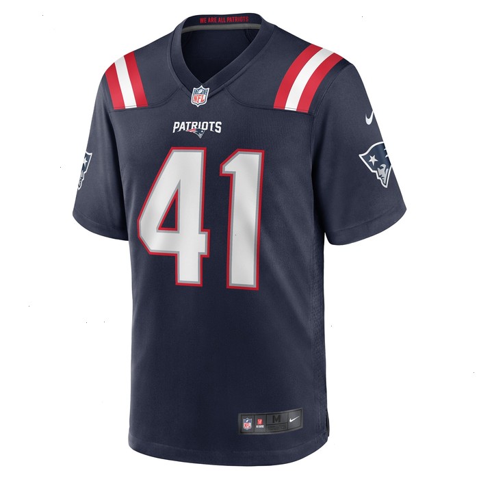 Brenden Schooler New England Patriots Nike Game Player Jersey - Navy